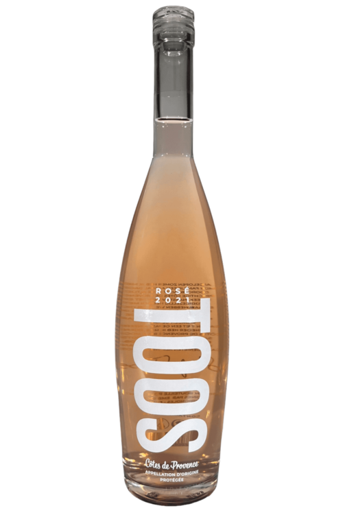 TOOS rosé 2021, doos 6 flessen. Gemaakt in samenwerking met tante 'TOOS' van der Valk. Zomers - Bloemig - Fruitig
