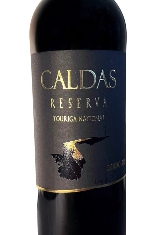 Caldas Reserve Touriga Nacional 2019, doos 6 flessen Portugese rode wijn uit de Douro D.O.C., soepel charmant en complex